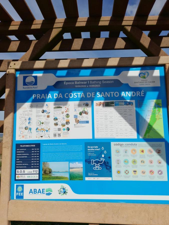 Apartamentos Serranheira Costa de Santo Andre Dış mekan fotoğraf